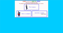 Desktop Screenshot of jaysfancydress.co.uk